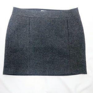 Loft Wool Blend Mini Skirt Size 12